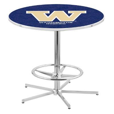HBS L216-42" Chrome Washington Pub Table by Holland Bar Stool Co.