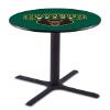 Holland Bar Stool Co. L211-42" Black Wrinkle Baylor Pub Table view 1