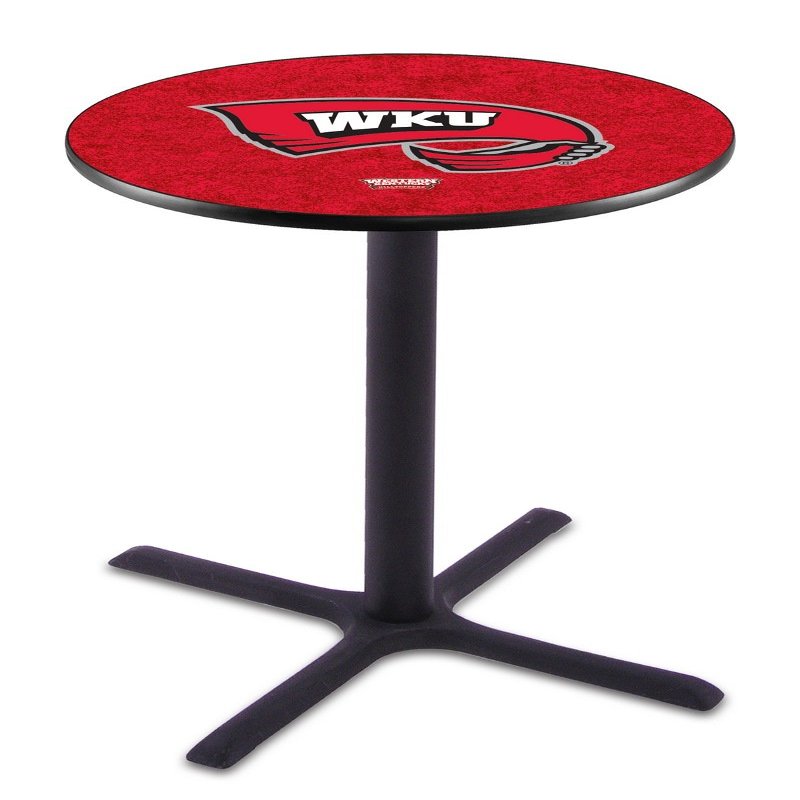 Holland Bar Stool Co. L211-42" Black Wrinkle Western Kentucky Pub Table