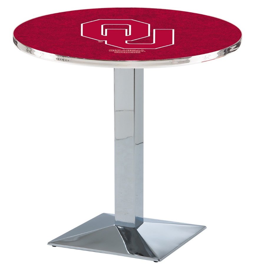 Holland Bar Stool Co. L217-36" Chrome Oklahoma Pub Table
