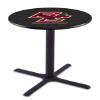 HBS L211-42" Black Wrinkle Boston College Pub Table by Holland Bar Stool Co.