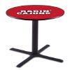 HBS L211-42" Black Wrinkle Louisiana-Lafayette Pub Table by Holland Bar Stool Co. view 1