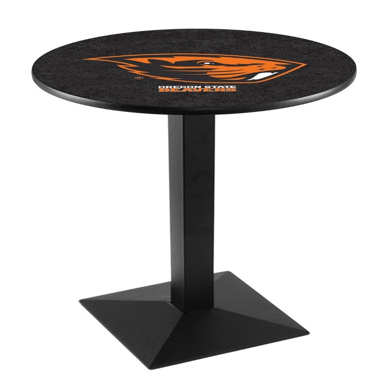 Holland Bar Stool Co. L217-36" Black Wrinkle Oregon State Pub Table
