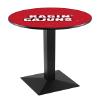 HBS L217-36" Black Wrinkle Louisiana-Lafayette Pub Table by Holland Bar Stool Co. view 1