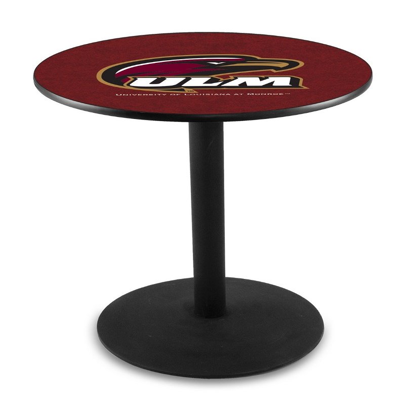 HBS L214-36" Black Wrinkle Louisiana-Monroe Pub Table by Holland Bar Stool Co.