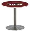 Holland Bar Stool Co. L214-42" Stainless Steel Louisiana-Monroe Pub Table view 1