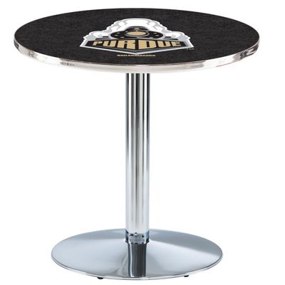 HBS L214-42" Chrome Purdue Pub Table by Holland Bar Stool Co.