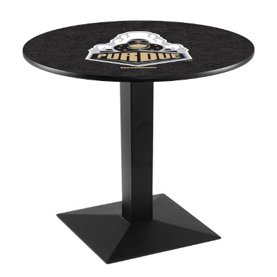 Holland Bar Stool Co. L217-42" Black Wrinkle Purdue Pub Table