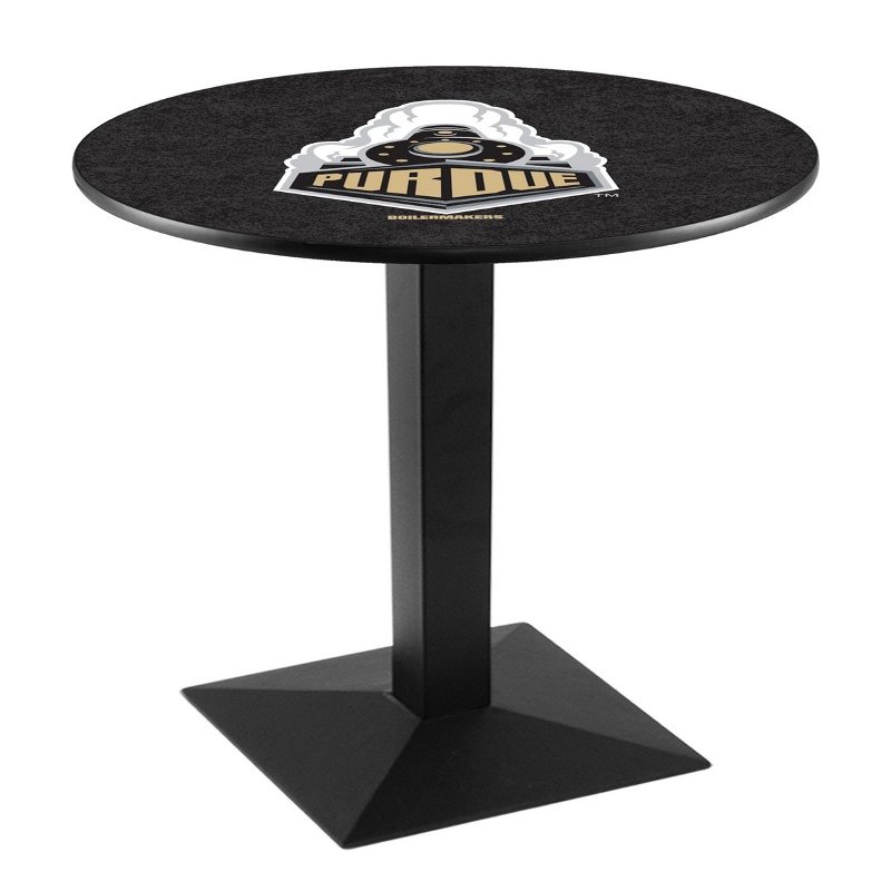 Holland Bar Stool Co. L217-42" Black Wrinkle Purdue Pub Table