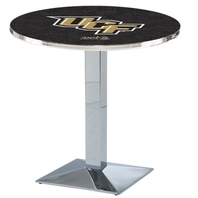 HBS L217-42" Chrome Central Florida Pub Table by Holland Bar Stool Co.