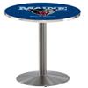 HBS L214-36" Stainless Steel Maine Pub Table by Holland Bar Stool Co.