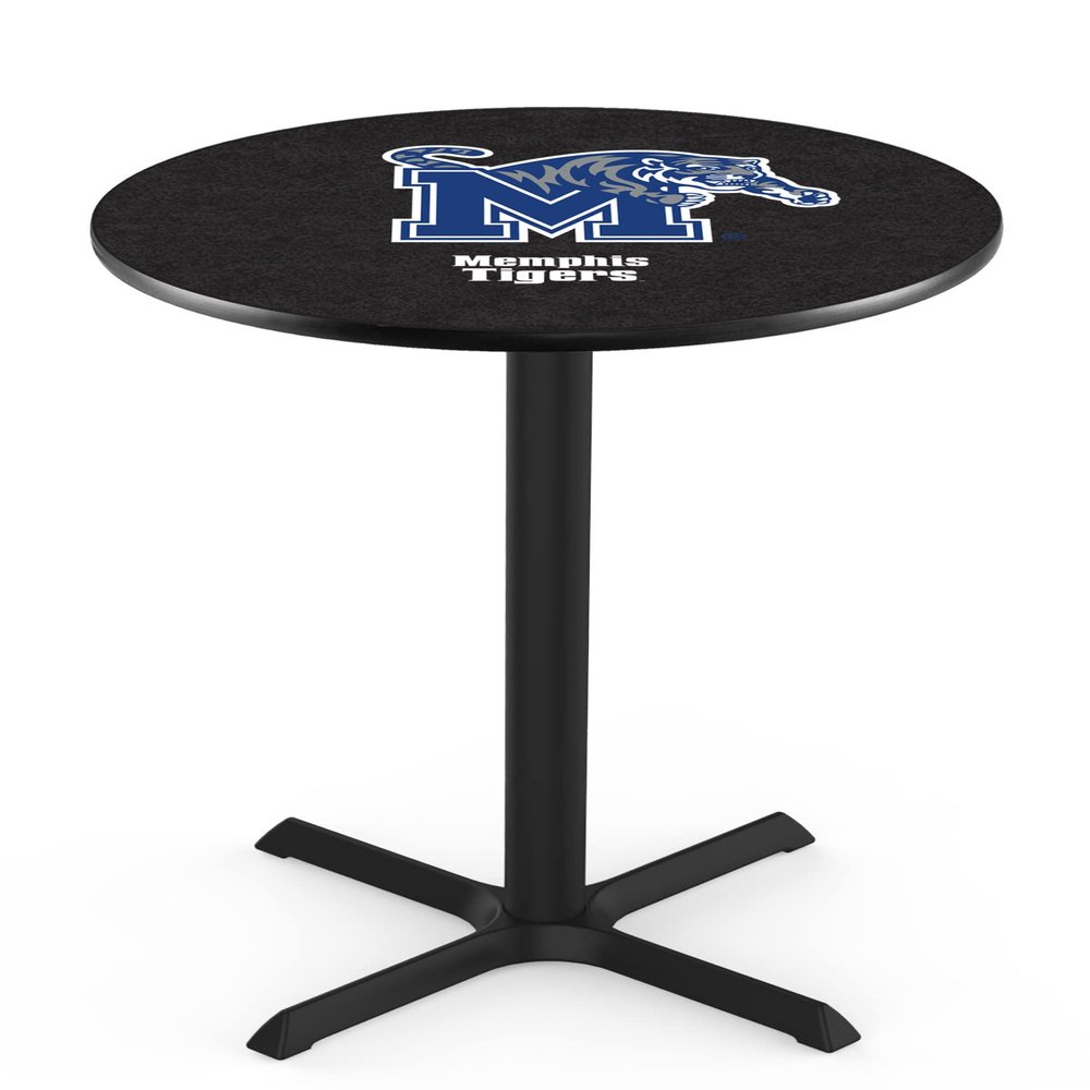 HBS L211-36" Black Wrinkle Memphis Pub Table by Holland Bar Stool Co.