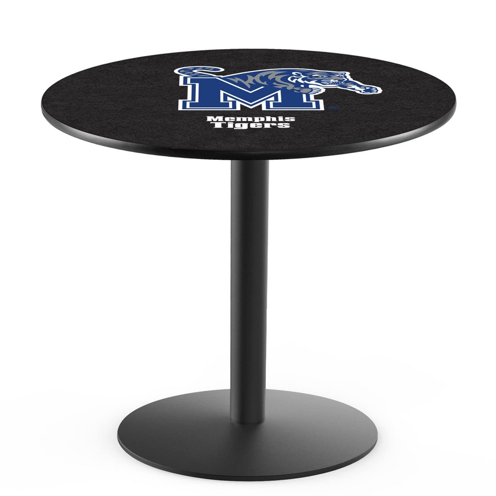 HBS L214-36" Black Wrinkle Memphis Pub Table by Holland Bar Stool Co.