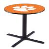 HBS L211-42" Black Wrinkle Clemson Pub Table by Holland Bar Stool Co. view 1