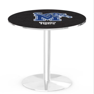 HBS L214-42" Chrome Memphis Pub Table by Holland Bar Stool Co.