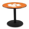 HBS L214-36" Black Wrinkle Clemson Pub Table by Holland Bar Stool Co. view 1
