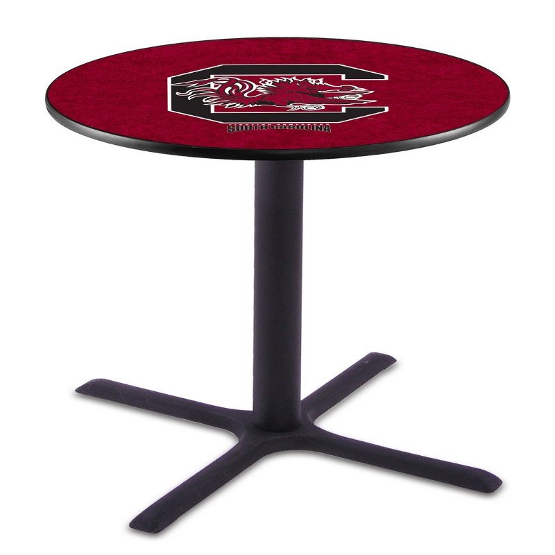 HBS L211-42" Black Wrinkle South Carolina Pub Table by Holland Bar Stool Co.