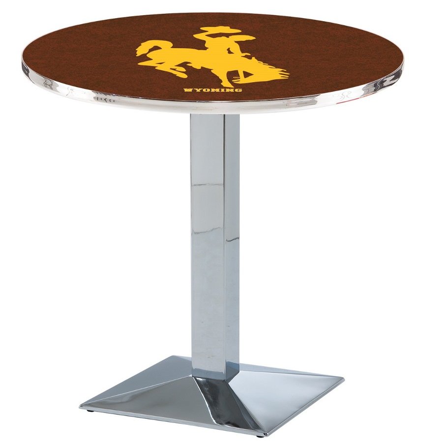 Holland Bar Stool Co. L217-36" Chrome Wyoming Pub Table