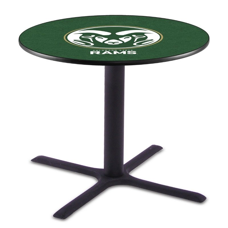 Holland Bar Stool Co. L211-42" Black Wrinkle Colorado State Pub Table