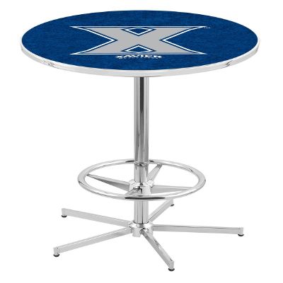 Holland Bar Stool Co. L216-42" Chrome Xavier Pub Table
