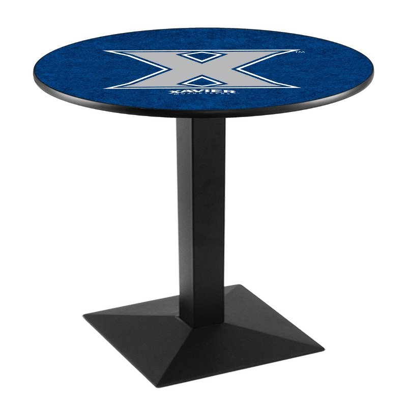 HBS L217-42" Black Wrinkle Xavier Pub Table by Holland Bar Stool Co.