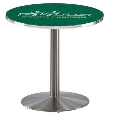 Holland Bar Stool Co. L214-42" Stainless Steel South Florida Pub Table