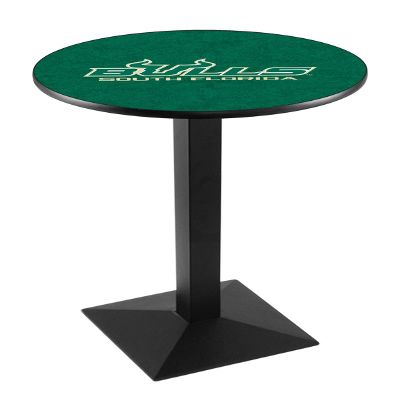 HBS L217-42" Black Wrinkle South Florida Pub Table by Holland Bar Stool Co.