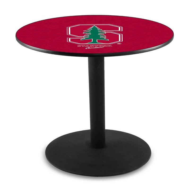 HBS L214-42" Black Wrinkle Stanford Pub Table by Holland Bar Stool Co.