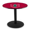 HBS L214-42" Black Wrinkle Stanford Pub Table by Holland Bar Stool Co. view 1