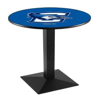 HBS L217-36" Black Wrinkle Creighton Pub Table by Holland Bar Stool Co.