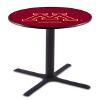 HBS L211-42" Black Wrinkle Minnesota Pub Table by Holland Bar Stool Co. view 1