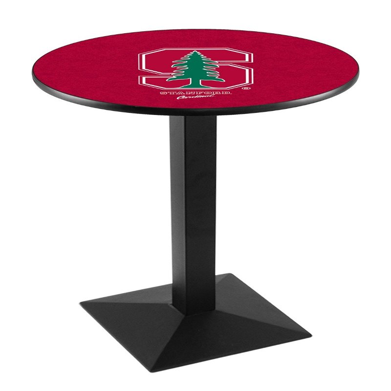 HBS L217-42" Black Wrinkle Stanford Pub Table by Holland Bar Stool Co.