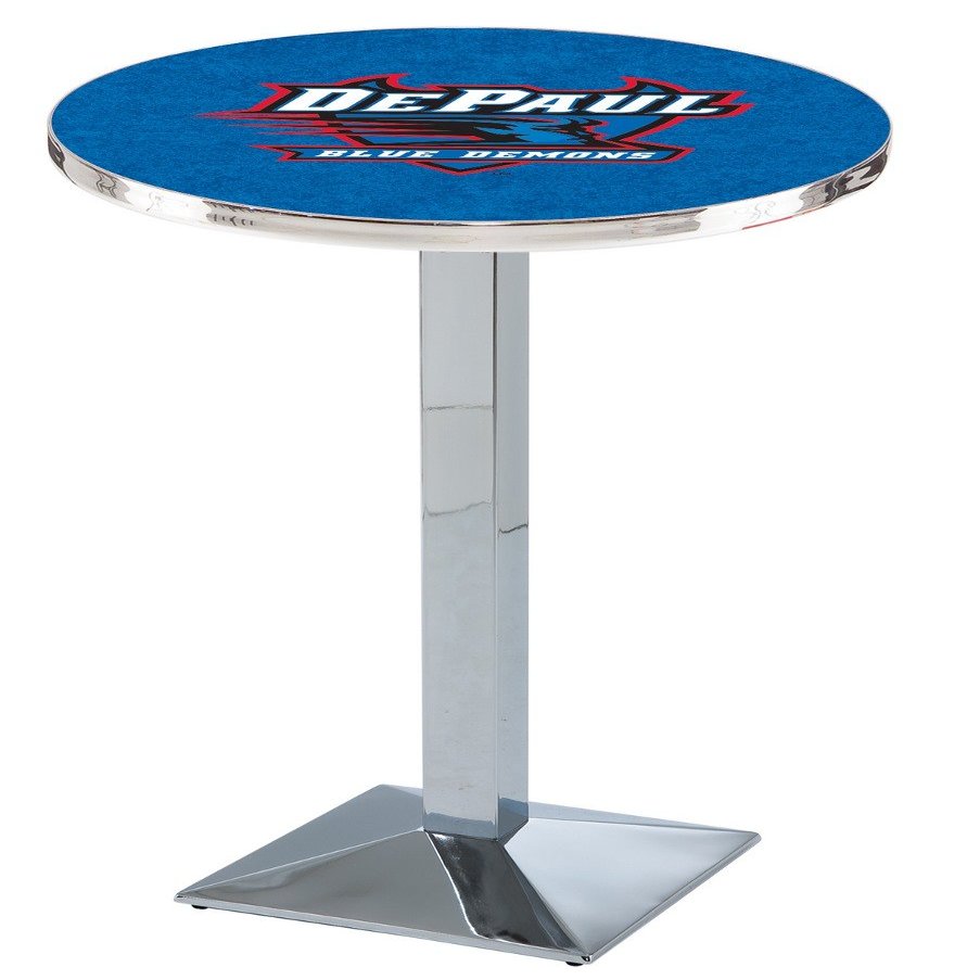 Holland Bar Stool Co. L217-36" Chrome DePaul Pub Table