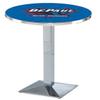 Holland Bar Stool Co. L217-36" Chrome DePaul Pub Table view 1