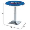 Holland Bar Stool Co. L217-36" Chrome DePaul Pub Table view 2