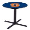 HBS L211-36" Black Wrinkle Syracuse Pub Table by Holland Bar Stool Co. view 1