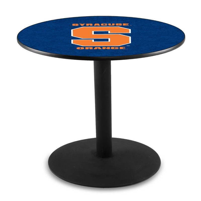 HBS L214-36" Black Wrinkle Syracuse Pub Table by Holland Bar Stool Co.