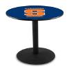 HBS L214-36" Black Wrinkle Syracuse Pub Table by Holland Bar Stool Co. view 1