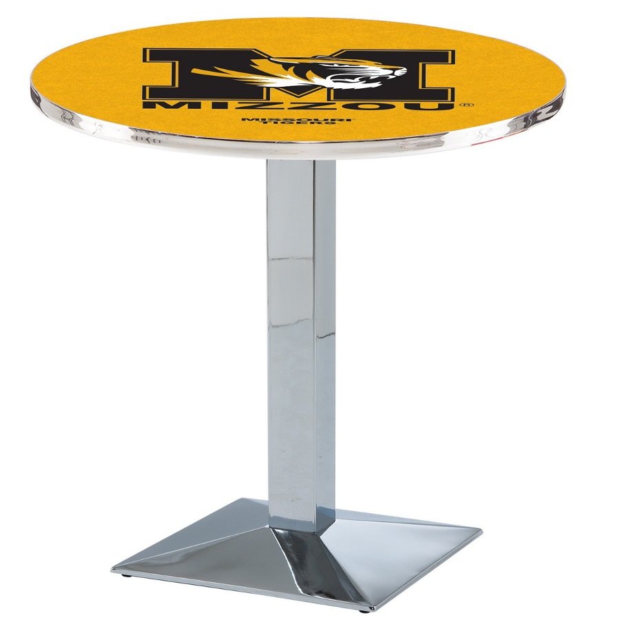 Holland Bar Stool Co. L217-36" Chrome Missouri Pub Table