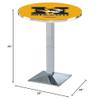 Holland Bar Stool Co. L217-36" Chrome Missouri Pub Table view 2