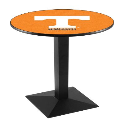 Holland Bar Stool Co. L217-42" Black Wrinkle Tennessee Pub Table