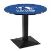 HBS L217-36" Black Wrinkle Eastern Illinois Pub Table by Holland Bar Stool Co. view 1