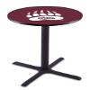 Holland Bar Stool Co. L211-42" Black Wrinkle Montana Pub Table view 1