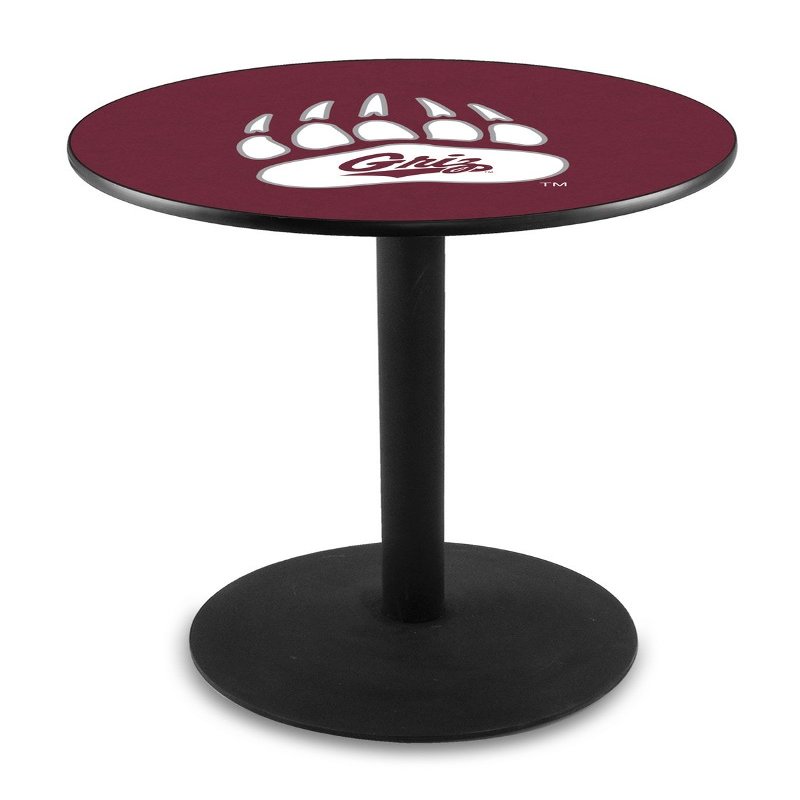 HBS L214-42" Black Wrinkle Montana Pub Table by Holland Bar Stool Co.