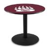 HBS L214-42" Black Wrinkle Montana Pub Table by Holland Bar Stool Co. view 1