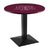 Holland Bar Stool Co. L217-42" Black Wrinkle Texas A&M Pub Table view 1