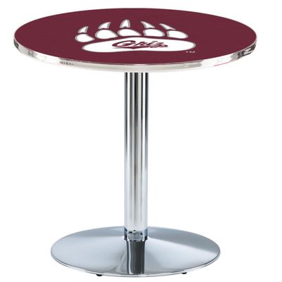 HBS L214-42" Chrome Montana Pub Table by Holland Bar Stool Co.