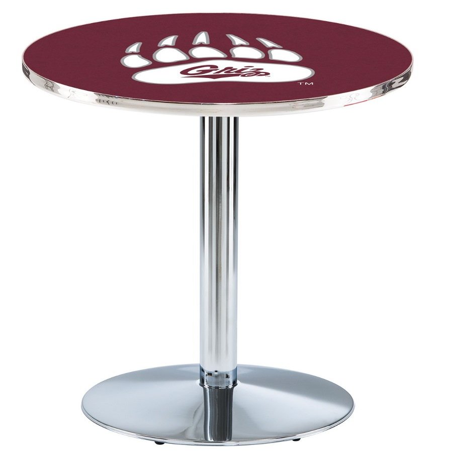 HBS L214-42" Chrome Montana Pub Table by Holland Bar Stool Co.