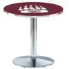 HBS L214-42" Chrome Montana Pub Table by Holland Bar Stool Co. view 1