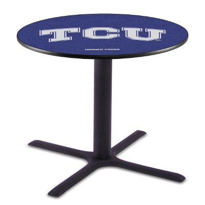 Holland Bar Stool Co. L211-42" Black Wrinkle TCU Pub Table